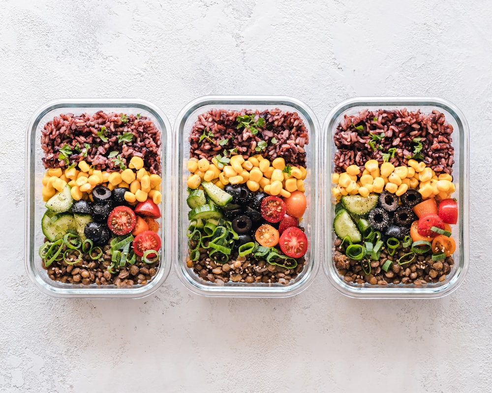 Nutritionist reviewing healthy meal plan